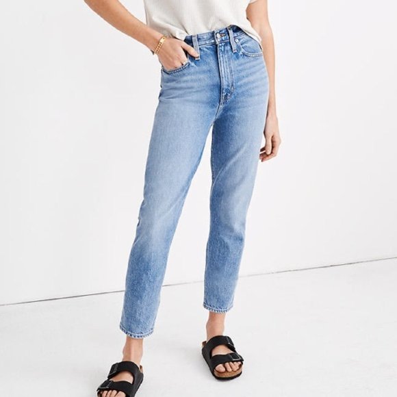 Madewell Denim - Madewell Tall The Mom Jean Melva Wash